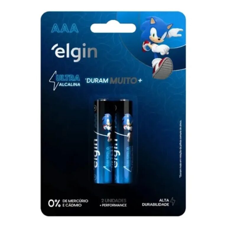 PILHA AAA ULTRA ALCALINA BLISTER C/ 2 PC - ELGIN
