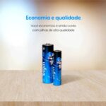 PILHA AAA ULTRA ALCALINA BLISTER C/ 4 PC - ELGIN
