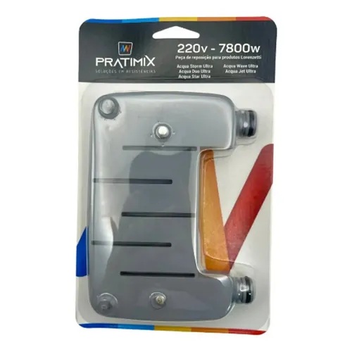 9cc30173-d74c-45a3-9900-2f26727d30c7 RESISTENCIA ACQUA ELETRONICA LORENZETTI 7800W 220V - PRATIMIX