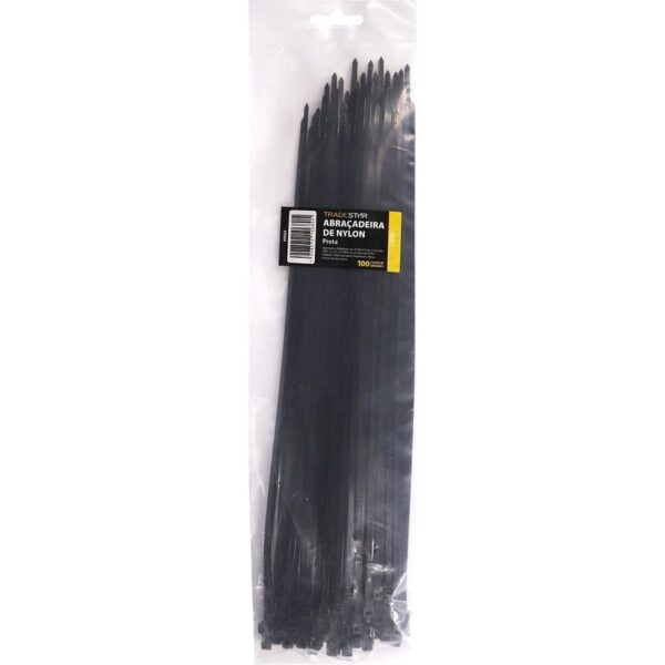 ABRAC NYLON PR 4.8MM X 300MM C/ 100 UN - TRADESTAR