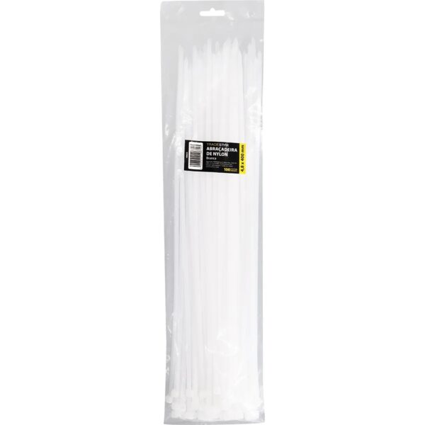 ABRAC NYLON BR 4.8MM X 400MM C/ 100 UN - TRADESTAR
