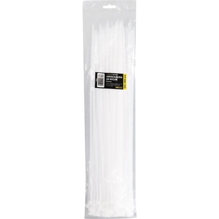 ABRAC NYLON BR 4.8MM X 400MM C/ 100 UN - TRADESTAR