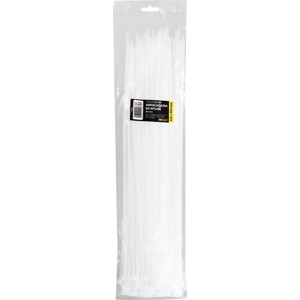 16f62891-5f3b-4280-82ca-e114396f9458 ABRAC NYLON BR 4.8MM X 400MM C/ 100 UN - TRADESTAR