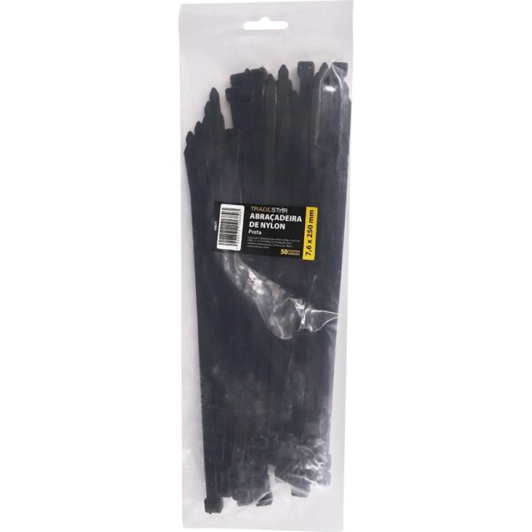 ABRAC NYLON PR 7.6MM X 250MM C/ 50 UN - TRADESTAR