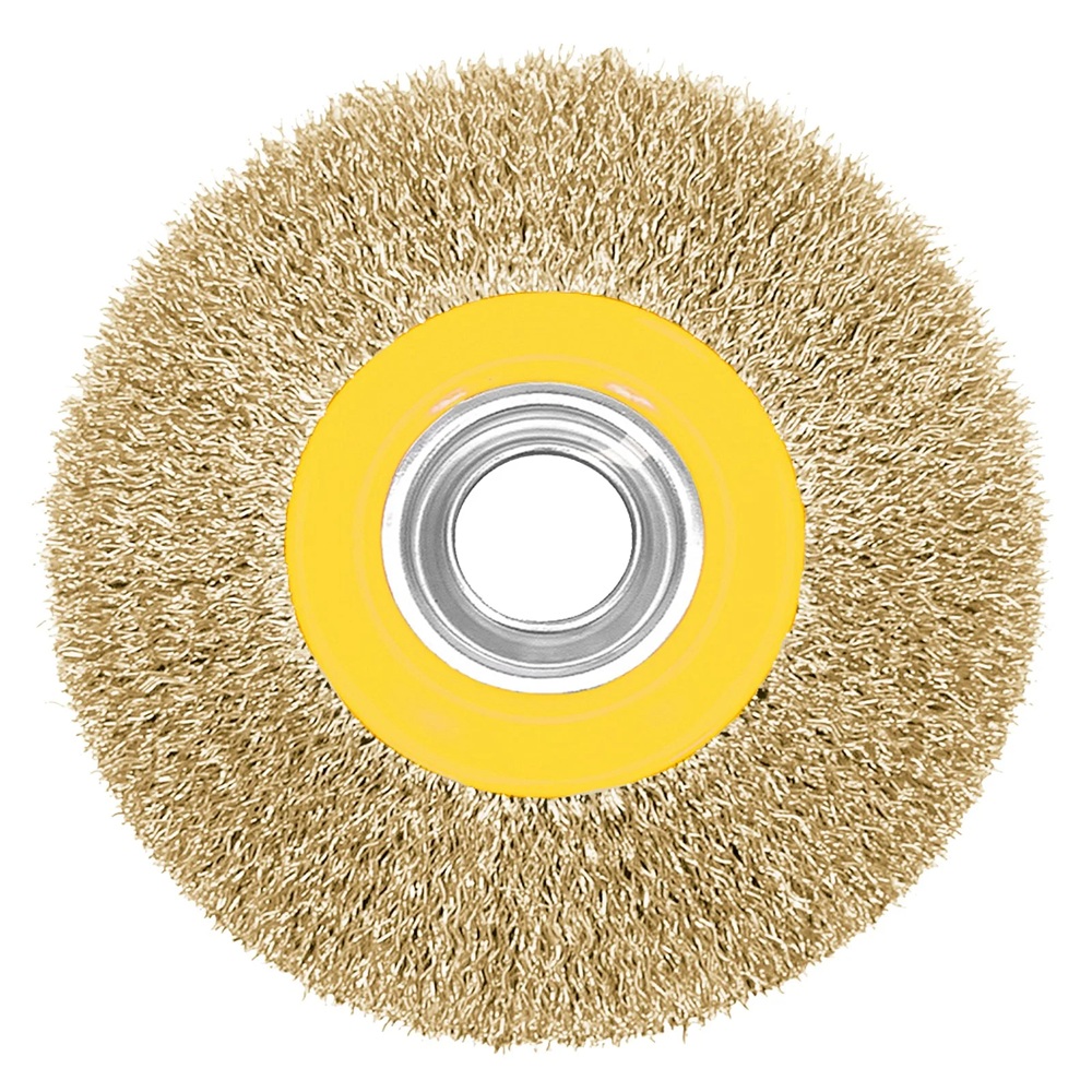c3dad486-a23b-4587-9dc1-1b9f2ecff68f ESCOVA ACO CIRCULAR ONDULADA 6" X 1" M14 - TRADESTAR