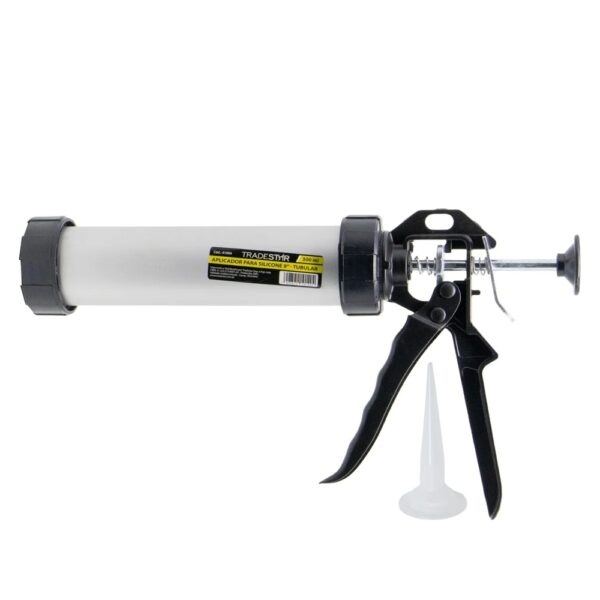 APLICADOR SILICONE TUBULAR ALUMINIO 300ML - TRADESTAR