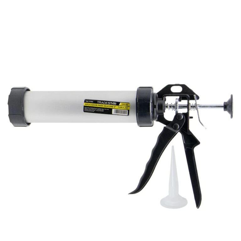 APLICADOR SILICONE TUBULAR ALUMINIO 300ML - TRADESTAR