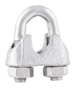 GRAMPO P/ CABO DE ACO 1/8" C/ 50 UN - FERTAK