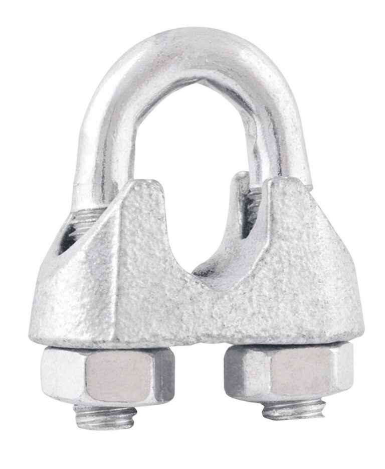 GRAMPO P/ CABO DE ACO 1/8" C/ 50 UN - FERTAK