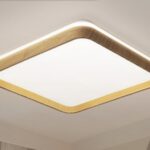 FZM014M - LUSTRE QUAD.MADEIRA CLARO-3000K- 40CM-30W