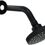 CHUVEIRO ARTICULADO REDONDO BLACK - BLUKIT