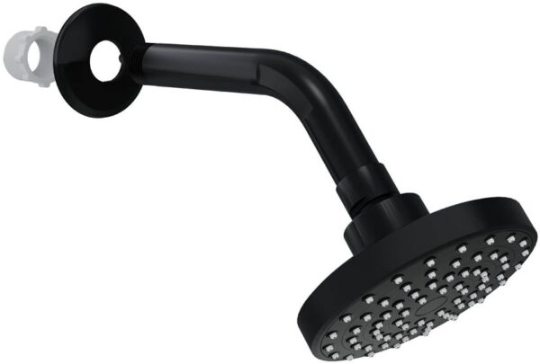 CHUVEIRO ARTICULADO REDONDO BLACK - BLUKIT