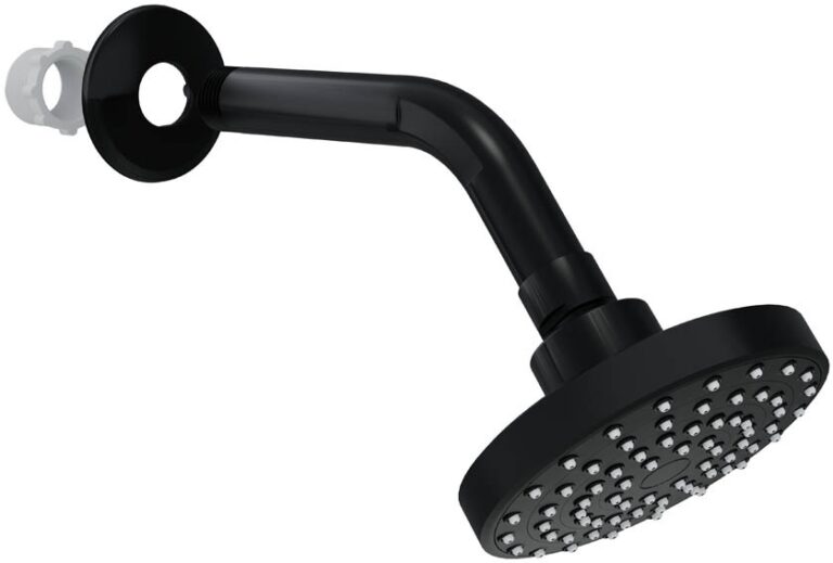 CHUVEIRO ARTICULADO REDONDO BLACK - BLUKIT