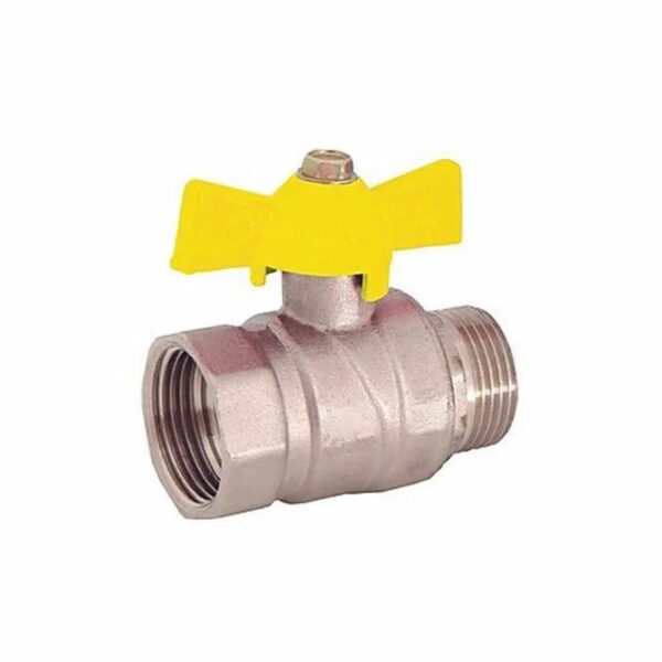 VALVULA ESFERA RETA GAS MXF 1/2'' - ROCO