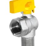VALVULA ANGULAR GAS 1/2'' M X F - ROCO