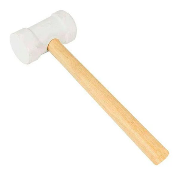 MARTELO BORRACHA 40MM BRANCO - RF MAX