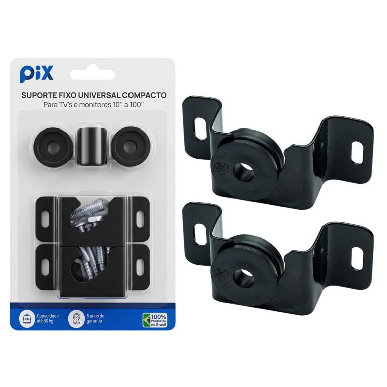 SUPORTE TV FIXO UNIVERSAL 10'' A 100'' - PIX