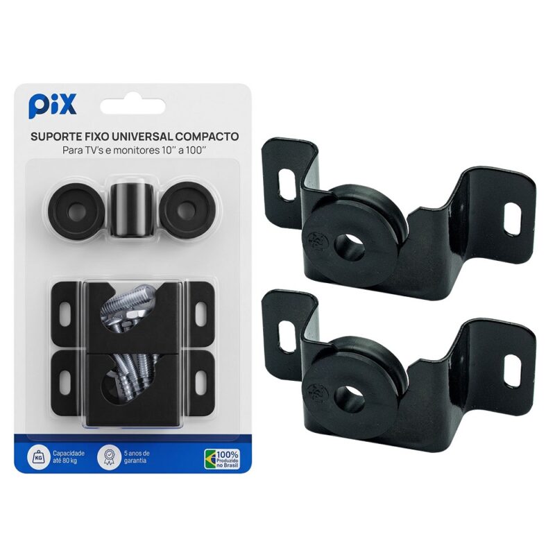 SUPORTE TV FIXO UNIVERSAL 10'' A 100'' - PIX