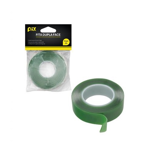 50b11032-6e50-4758-932e-30a8da4214e0 FITA DUPLA FACE VHB 18MM X 2M -