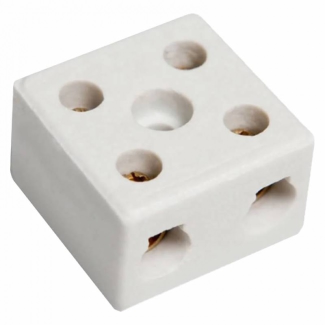 CONECTOR PORCELANA 16MM 2P - MELFI