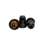 RECEPTACULO E27 BOCAL PENDENTE P/ ABAJUR PRETO - MELFI