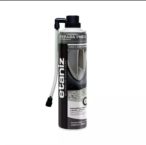 REPARADOR PNEUS SPRAY 400ML/260G - ETANIZ