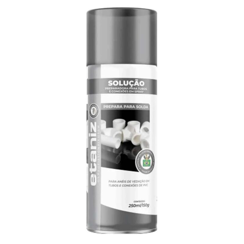SOLUCAO PREPARADORA P/ TUBOS E CONEXOES 250ML/150G - ETANIZ
