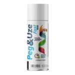 TINTA SPRAY USO GERAL BRANCO BRILHANTE 300ML/130G - PEG&UZE