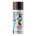 TINTA SPRAY USO GERAL MARROM 300ML/130G - PEG&UZE
