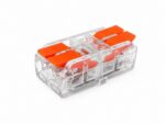 CONECTOR DE EMENDA RAPIDA CRISTAL 2 VIAS C/ 50UN - EXBOM