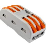 CONECTOR DE EMENDA 3 VIAS C/ BORNE C/ 50UN - EXBOM