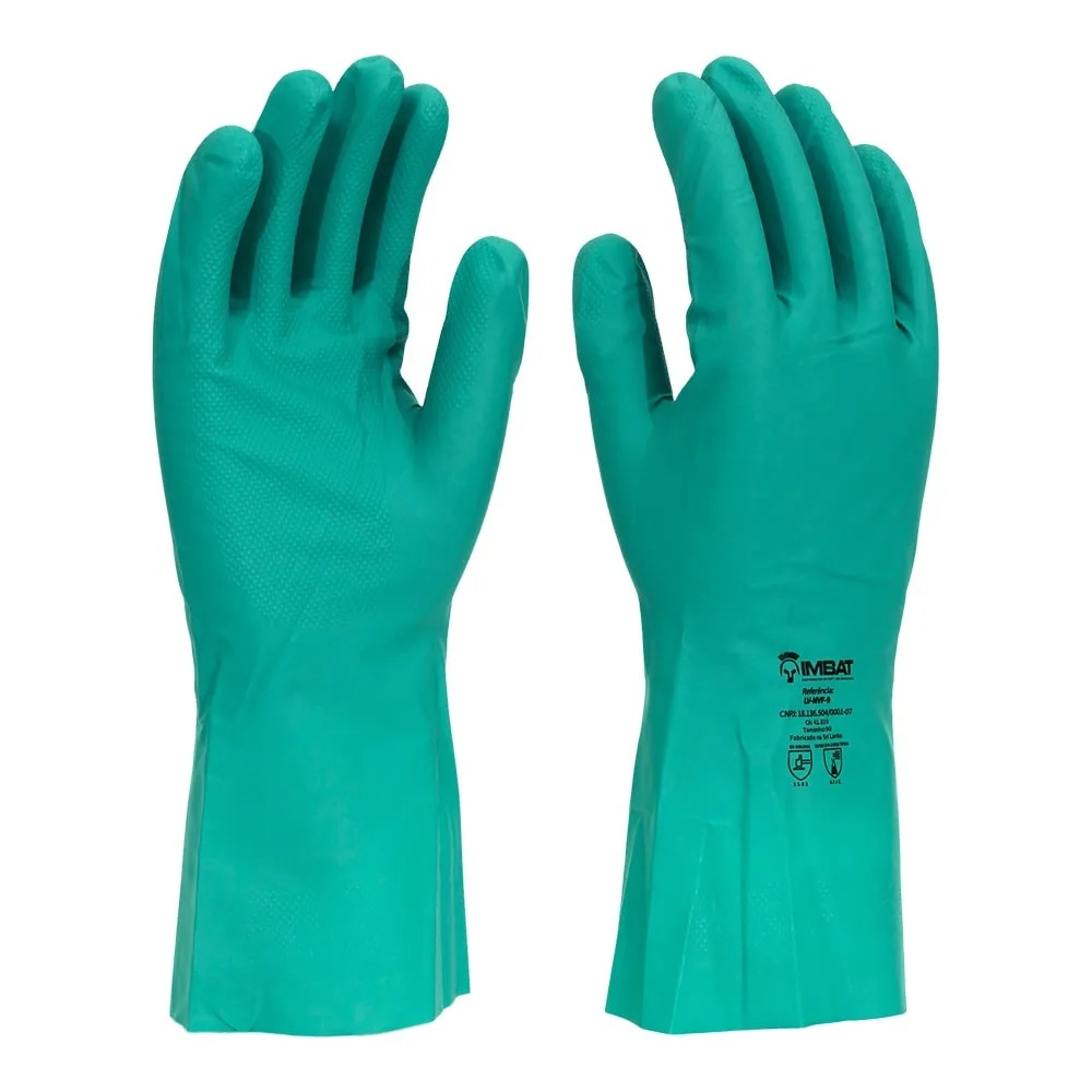 e29bb2d3-9795-4e4b-8ad5-5de911802d4b LUVA LATEX VERDE NITRILICA T. 10 (XG) - IMBAT