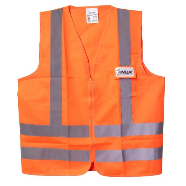 COLETE REFLETIVO LARANJA C/ 1 BOLSO T.9 (G) - IMBAT